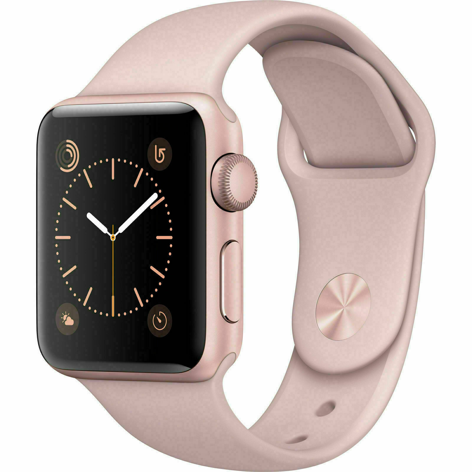apple watch pink and gold